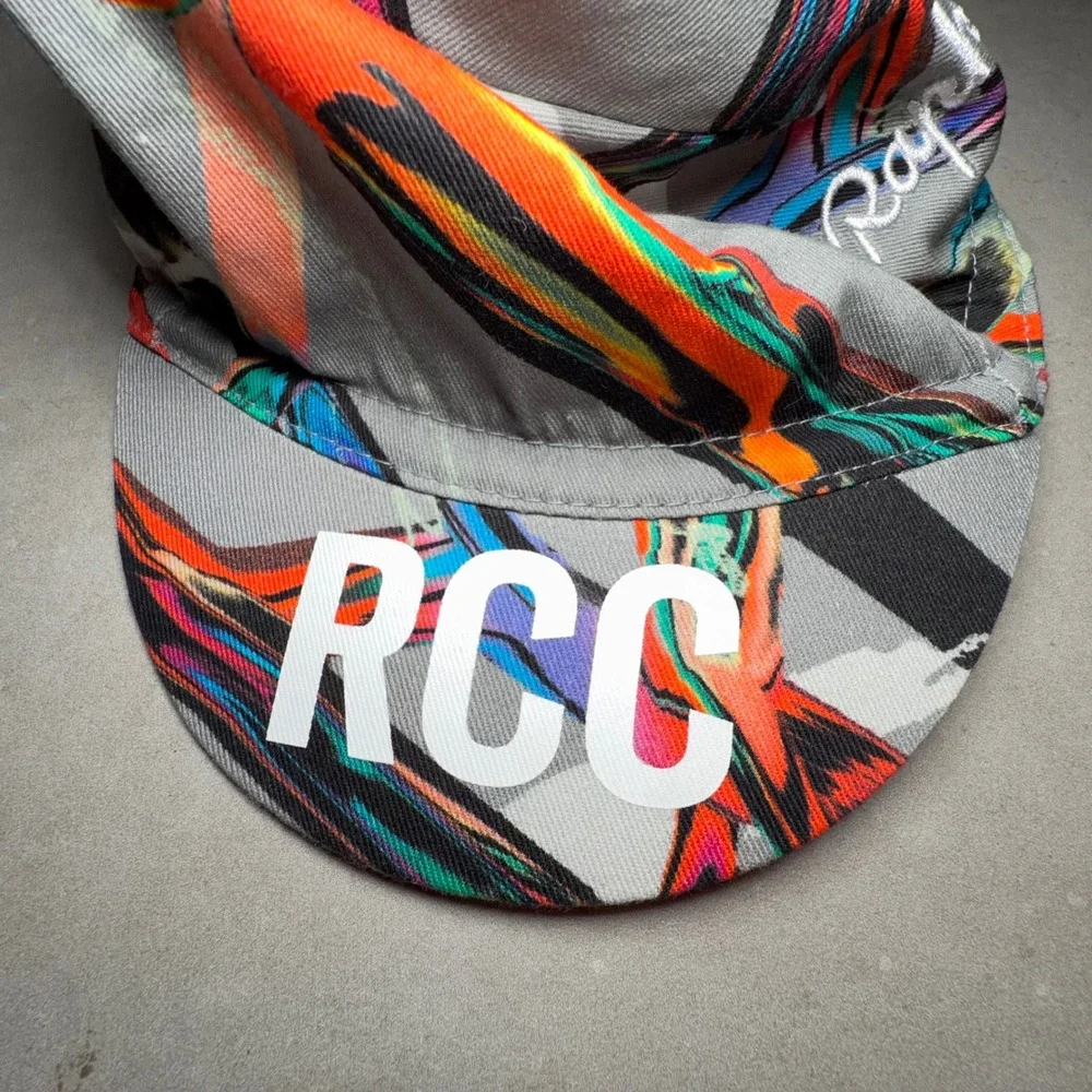 Rapha Cycling‎ Cap  RCC Braulio Amado Multicolor Cotton Limited Edition Artist